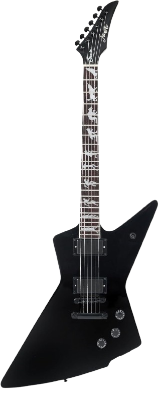Firefly Gloss Black Color Solid Body Electric Guitar with Mahogany and Rosewood